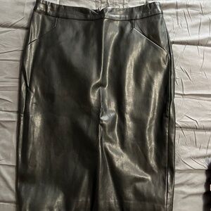 Guess Faux Leather Skirt